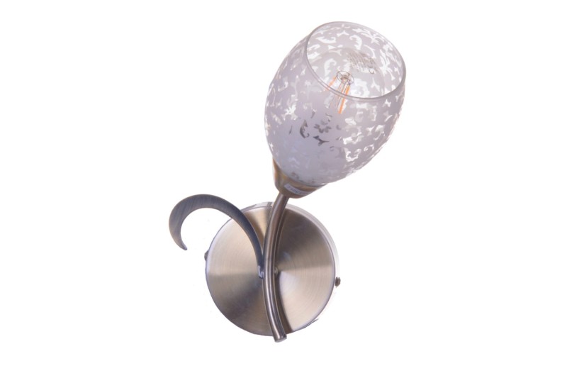 IDALIA-1 antique brass lampa ścienna  kinkiet
