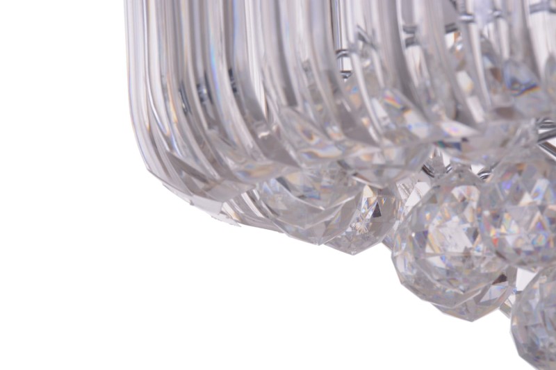 CONO-3 klasyk chrom+akryl lampa wisząca 330mm