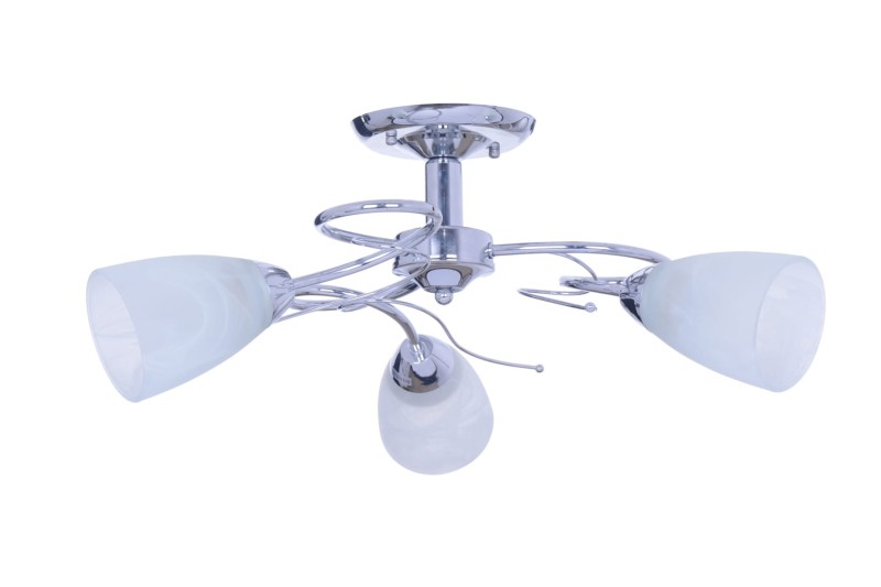 APRILIA-3 chrom klasyczna lampa sufitowa E27 hurt
