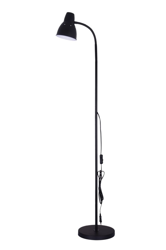 REMO loft czarny lampa podłogowa E27 40W