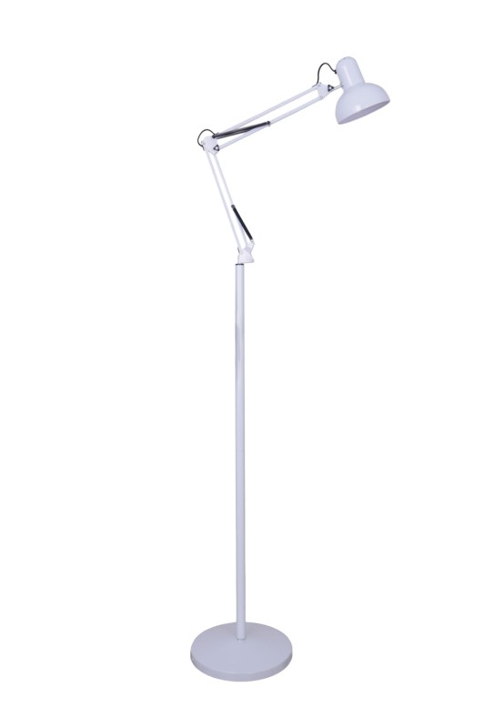 FL-3930B biała lampa stojąca podłogowa