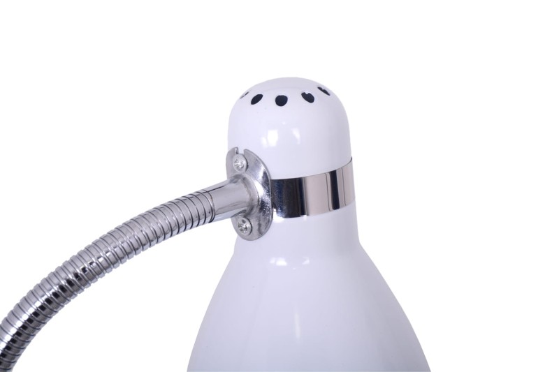 FL-3714F biała lampa stojąca podłogowa