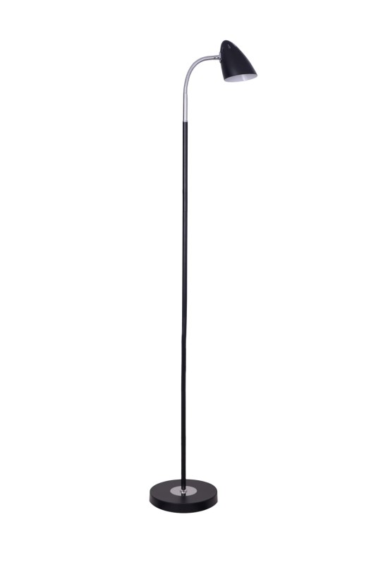 FL-3710F czarna lampa stojąca podłogowa