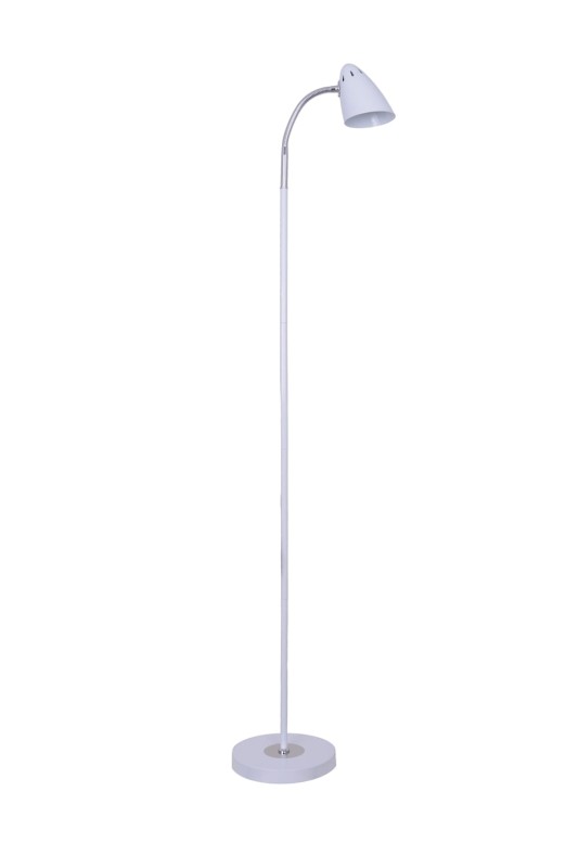 FL-3710F biała lampa stojąca podłogowa