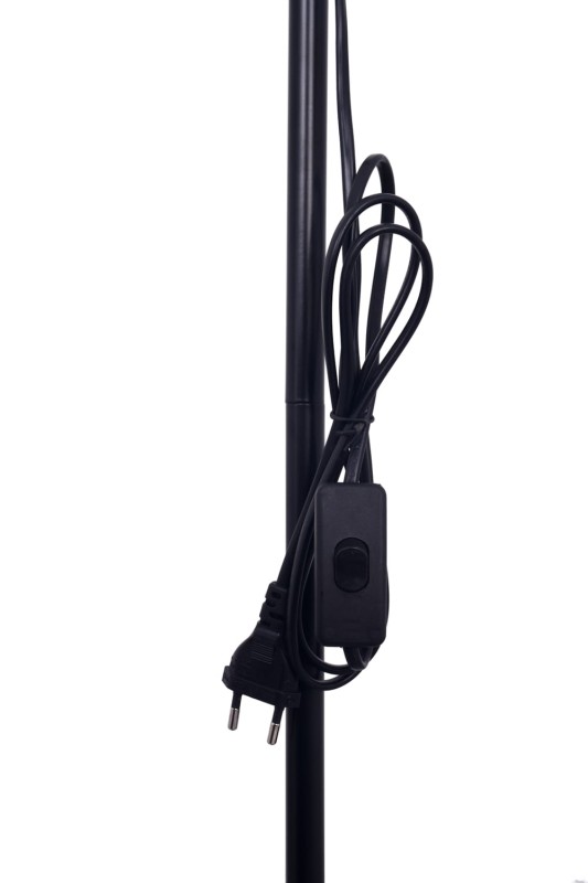 FL-3506F czarna lampa stojąca podłogowa