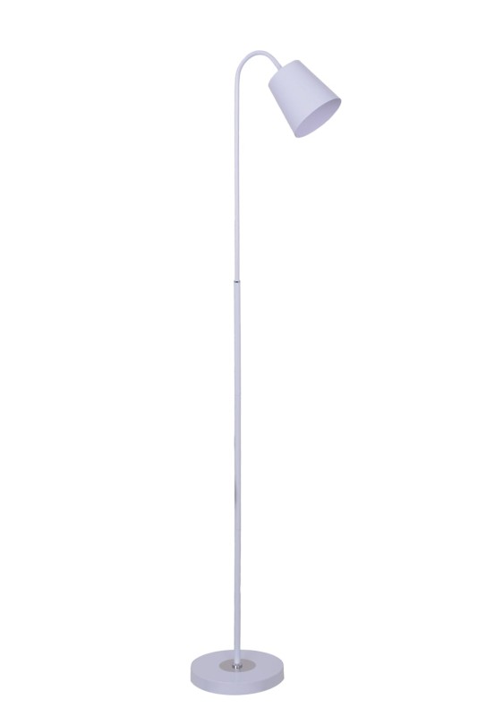 FL-3506F biała lampa stojąca podłogowa