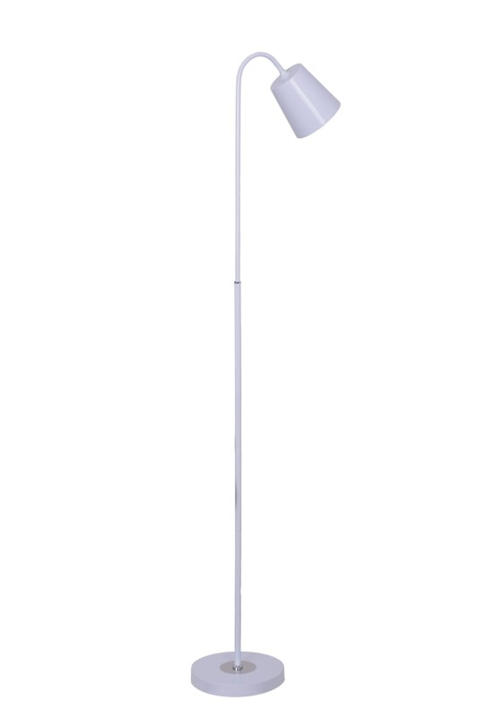 FL-3506F biała lampa stojąca podłogowa