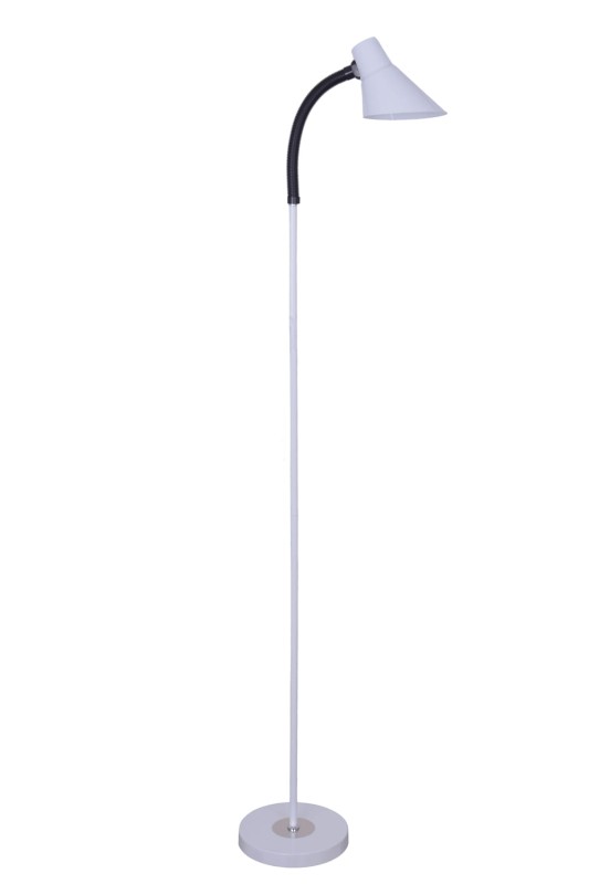 FL-3208C  biała lampa stojąca podłogowa
