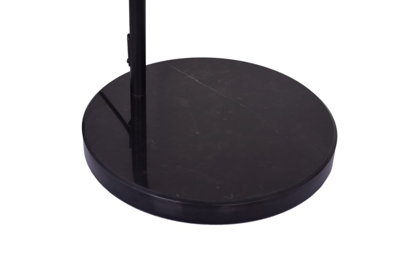 BORNEO-B czarna lampa podłogowa abażur tkanina styl loft  ↕180cm 1xE27 hurt
