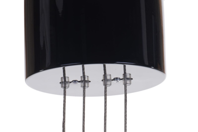 RAFAELLO LED czarna lampa wisząca 18W 3000K