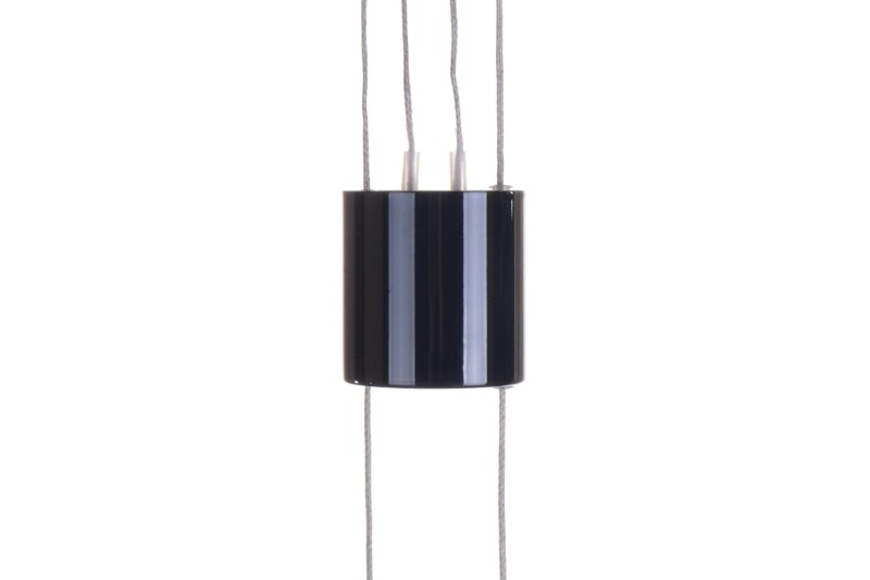 RAFAELLO LED czarna lampa wisząca 18W 3000K