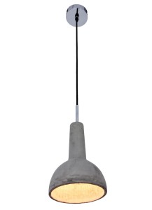 PLUTON  beton lampa sufitowa wisząca styl loft hit sprzedaży  1xE27 