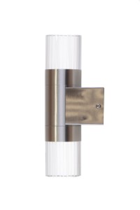 REGAN-K2 LED inox lampa ścienna ogrodowa kinkiet stal szlachetna  2,4W IP44