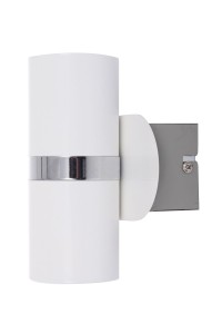 LONDON-2 LED biała lampa ścienna kinkiet podwójny spot reflektorek 2x4,5W ↔13cm ↕16cm Klasa: G