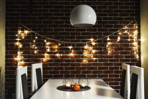 GLFK03-2 XL  300 LED  14 metrów barwa biała zimna  dioda a'la kryształek girlanda zewnętrzna IP44 gniazdo łączeniowe