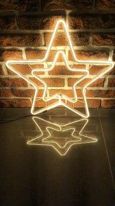 G55-4 GWIAZDA LED 55cm biały ciepły zewnętrznyIP44
