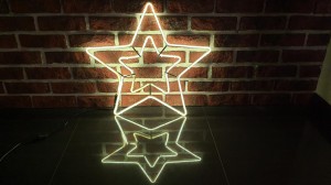 G55-2 GWIAZDA LED 55cm biały zimny zewnętrznyIP44